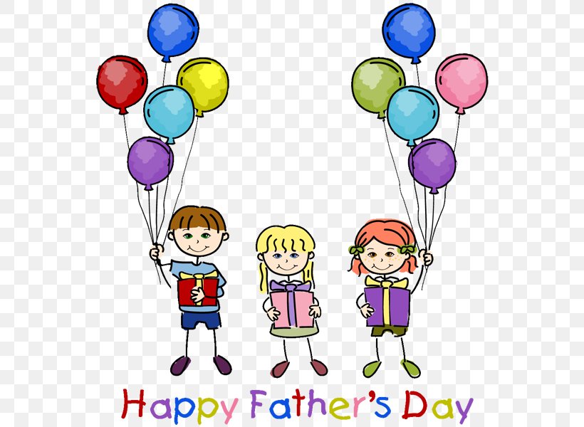 Fathers Day Clip Art, PNG, 554x600px, Fathers Day, Area, Balloon, Cartoon, Father Download Free