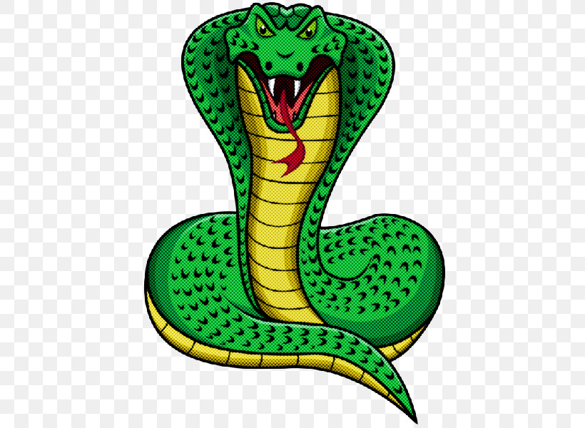 Green King Cobra Serpent Snake Elapidae, PNG, 600x600px, Green, Elapidae, King Cobra, Mamba, Rattlesnake Download Free