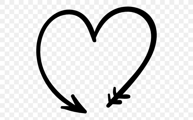 Heart Shape Clip Art, PNG, 512x512px, Heart, Black And White, Diagram, Line Art, Love Download Free