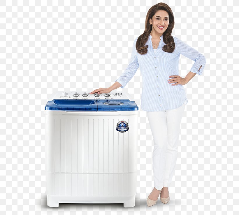 Major Appliance Washing Machines Intex Smart World, PNG, 596x735px, Major Appliance, Clothes Dryer, Clothing, Delhi, Home Appliance Download Free