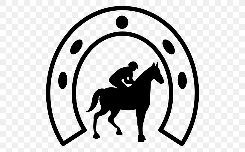 Tennessee Walking Horse Horseshoe Jockey Equestrian Polo Pony, PNG, 512x512px, Tennessee Walking Horse, Area, Black, Black And White, Equestrian Download Free
