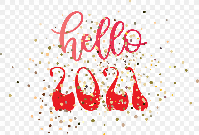 2021 Year Hello 2021 New Year Year 2021 Is Coming, PNG, 3000x2043px, 2021 Year, Geometry, Greeting, Greeting Card, Heart Download Free