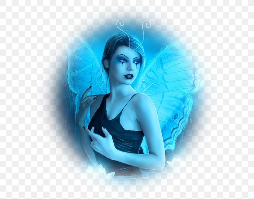 Desktop Wallpaper SmoothVideo Project – SVP, PNG, 600x644px, Fairy, Angel, Beauty, Blue, Computer Download Free