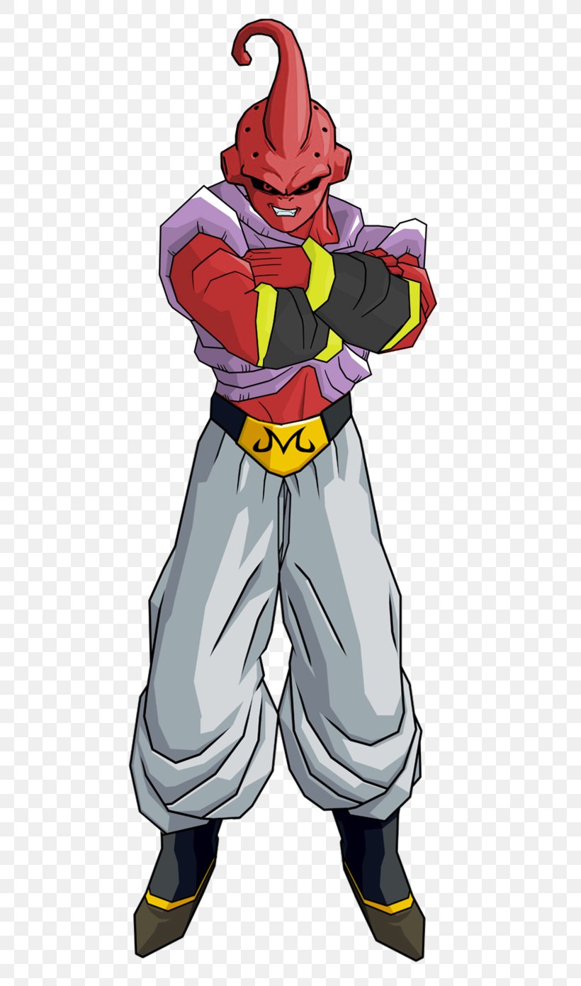 Majin Buu Trunks Raditz Dragon Ball Online Super Saiyan, PNG, 574x1391px, Majin Buu, Armour, Art, Cartoon, Costume Download Free