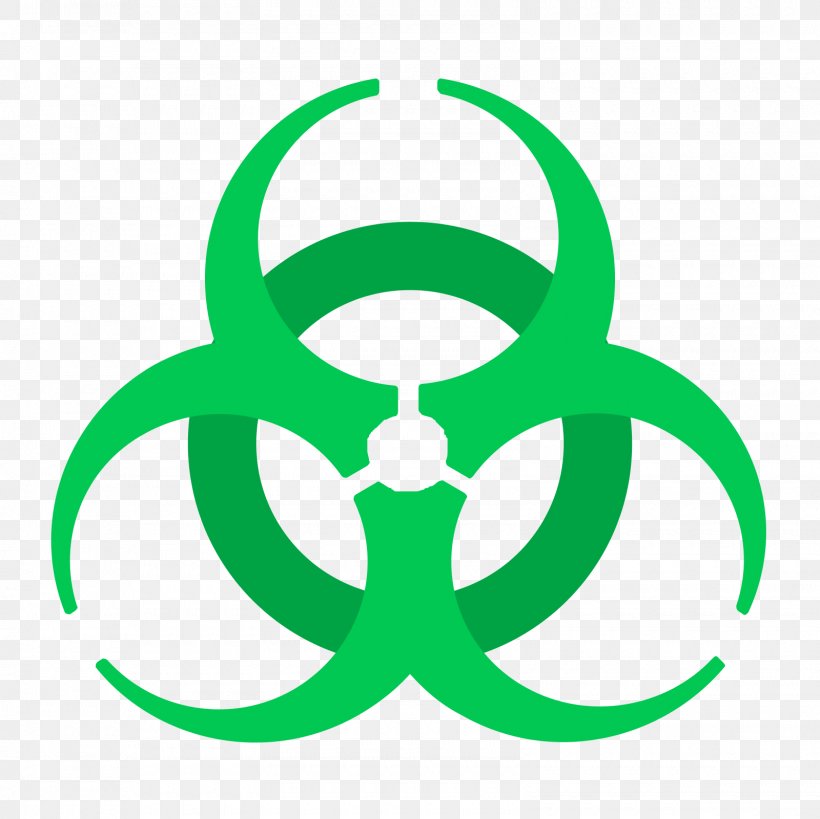 Biological Hazard Inferno Hazard Symbol, PNG, 1600x1600px, Biological Hazard, Decal, Green, Hazard, Hazard Symbol Download Free
