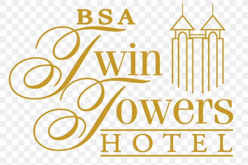 BSA Twin Towers Logo Hotel Brand Saint Francis, PNG, 2679x1782px, Logo, Area, Banquet Hall, Brand, Hotel Download Free