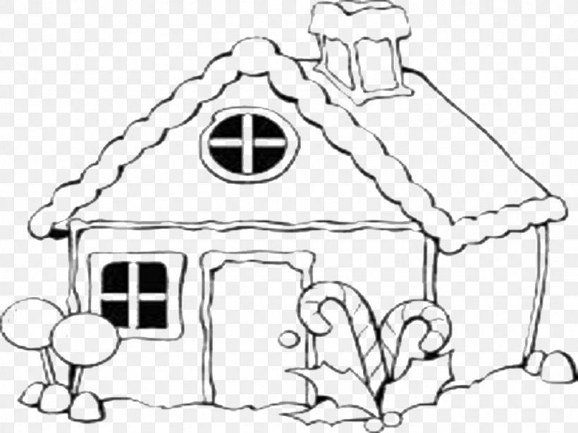 Gingerbread House Coloring Book Christmas Coloring Pages Drawing, PNG, 1024x768px, Gingerbread House, Area, Artwork, Black And White, Book Download Free