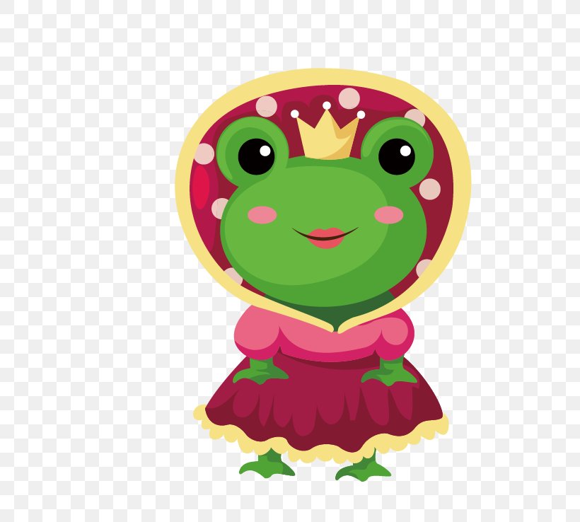 Fairy Tale Cartoon, PNG, 743x738px, The Frog Prince, Amphibian, Cartoon, Clip Art, Drawing Download Free