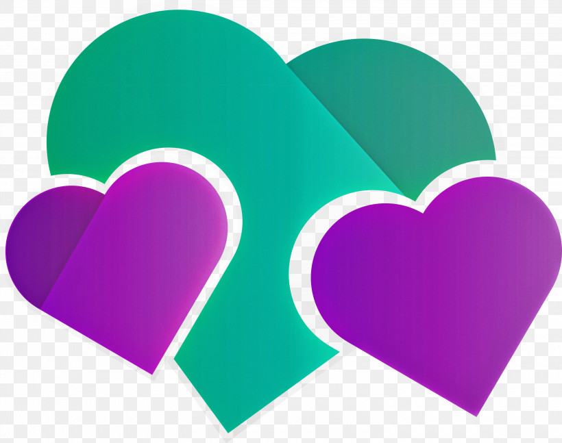 Heart, PNG, 3000x2370px, Heart, Green, Love, Magenta, Purple Download Free