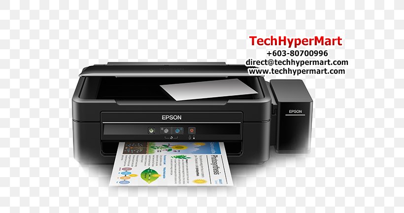Hewlett-Packard Multi-function Printer Continuous Ink System Epson, PNG, 654x433px, Hewlettpackard, Continuous Ink System, Electronic Device, Epson, Fax Download Free