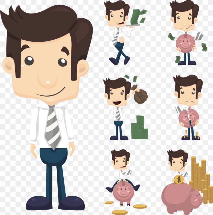 Cartoon Businessperson Clip Art, PNG, 937x949px, Cartoon, Animation, Art, Businessperson, Comics Download Free