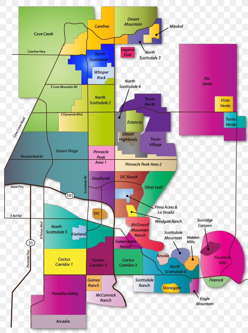 Paradise Valley Scottsdale Ranch McCormick Ranch Map City, PNG, 921x1234px, Paradise Valley, Area, Arizona, City, City Map Download Free