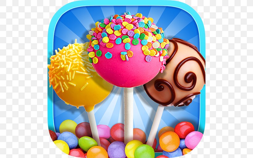 Cake Pop Maker, PNG, 512x512px, Cake Pop, Android, Cake, Cake Maker, Candy Download Free