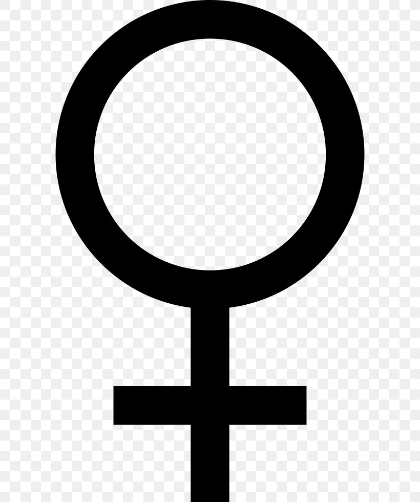 Gender Symbol Female Clip Art, PNG, 604x980px, Gender Symbol, Black And White, Body Jewelry, Cross, Female Download Free