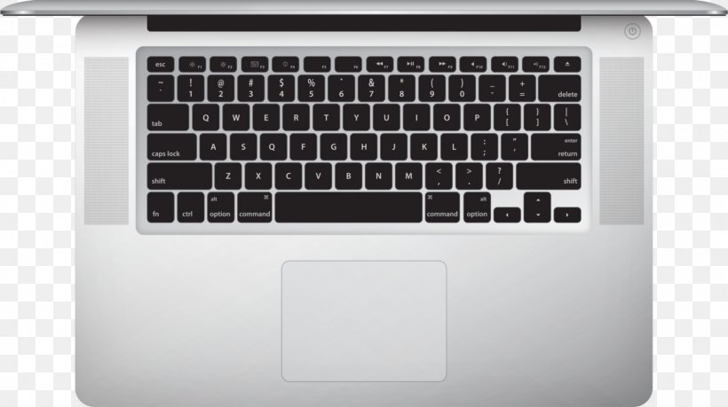 MacBook Pro MacBook Air Laptop, PNG, 1600x896px, Macbook Pro, Apple, Apple Keyboard, Computer, Computer Keyboard Download Free