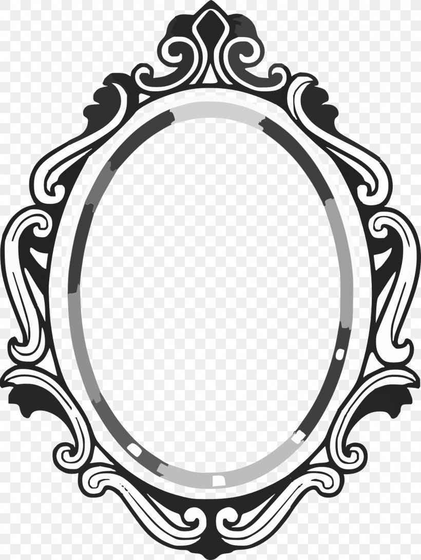 Magic Mirror Free Content Drawing Clip Art, PNG, 1443x1920px, Magic Mirror, Area, Black, Black And White, Drawing Download Free