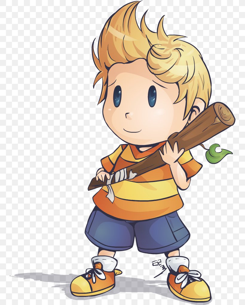 Mother 3 EarthBound Lucas Ness, PNG, 757x1019px, Mother 3, Art, Boy, Cartoon, Child Download Free