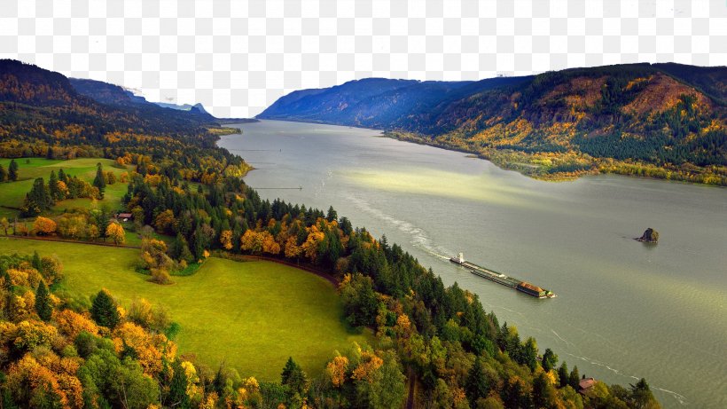 Multnomah Falls Hood River The Dalles Columbia River Gorge Commission, PNG, 1920x1080px, Multnomah Falls, American Cruise Lines, Canyon, Cascade Range, Columbia River Download Free