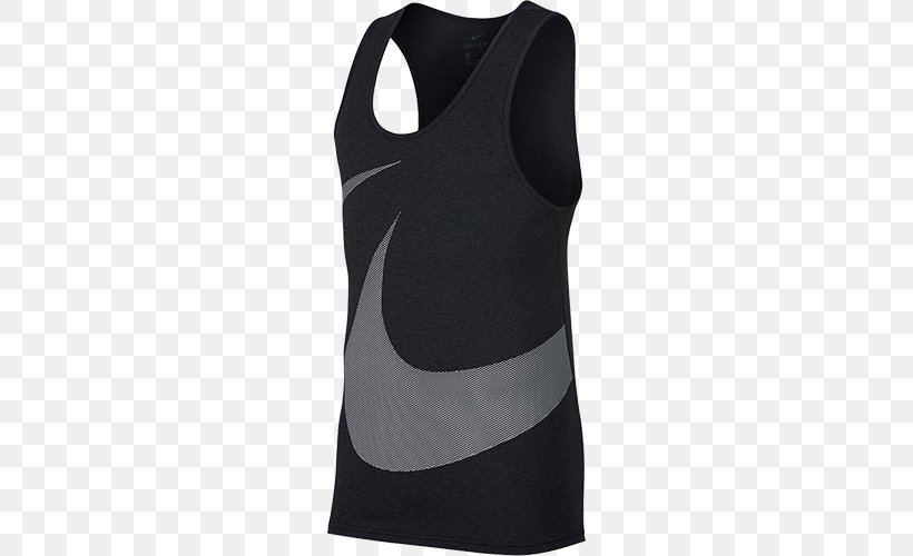 Nike Dry Women's Training Tank Sleeveless Shirt Tanktop, PNG, 500x500px, Nike, Active Shirt, Active Tank, Active Undergarment, Black Download Free