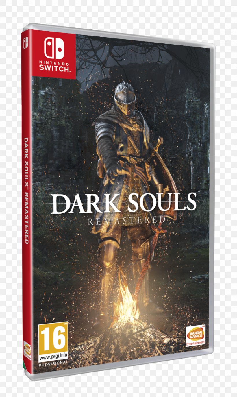 Dark Souls Remastered Nintendo Switch Cross-platform Play Video Game, PNG, 955x1600px, Dark Souls, Action Figure, Bandai Namco Entertainment, Crossplatform Play, Dark Souls Remastered Download Free