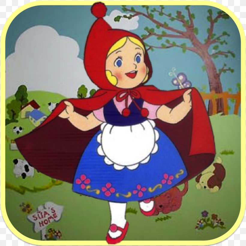 Little Red Riding Hood Fairy Tale Big Bad Wolf Comics Children's Literature, PNG, 1024x1024px, Little Red Riding Hood, Art, Big Bad Wolf, Book, Cartoon Download Free