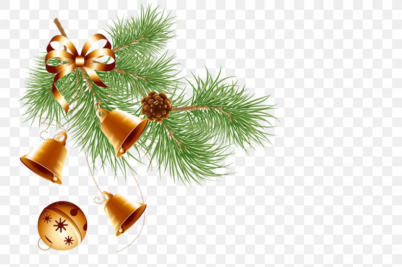 Christmas Ornament Santa Claus Christmas Decoration Jingle Bell, PNG, 1500x1000px, Christmas Ornament, Bell, Branch, Christmas, Christmas Decoration Download Free