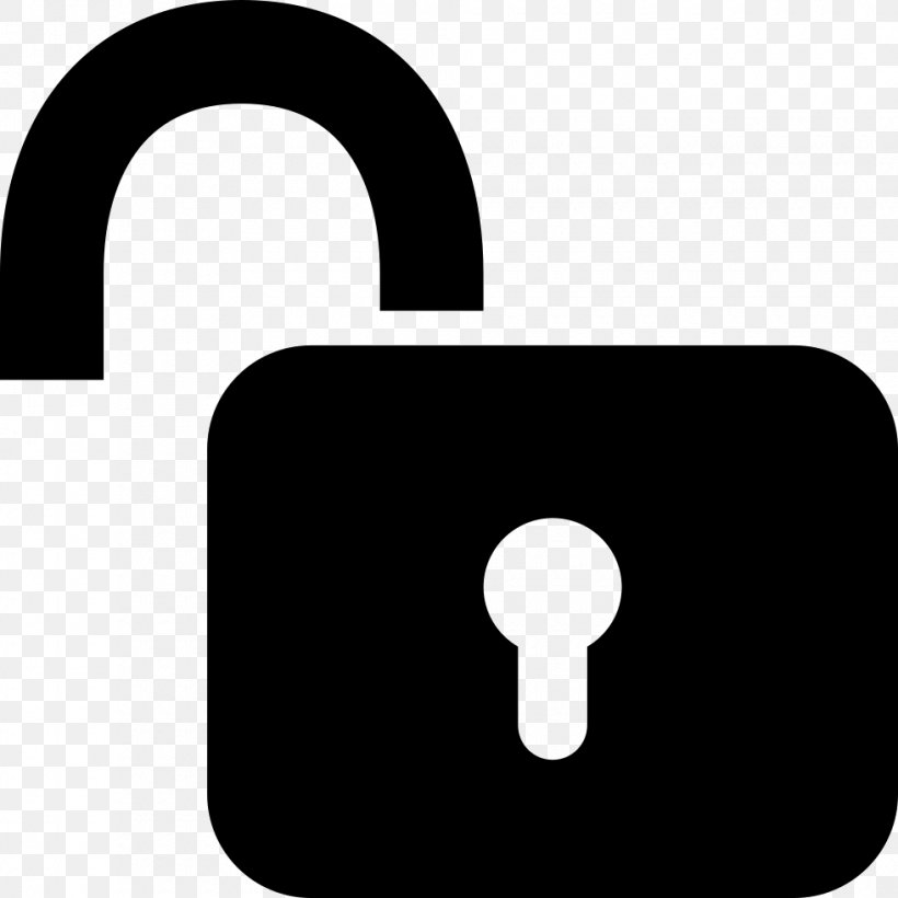 Padlock, PNG, 980x980px, Padlock, Black And White, Csssprites, Security, Symbol Download Free