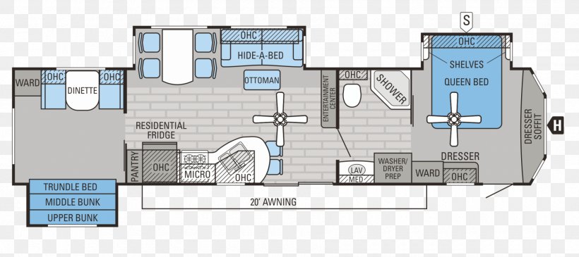 Floor Plan Caravan Campervans, PNG, 1800x802px, 3d Floor Plan, Floor Plan, Area, Campervans, Caravan Download Free