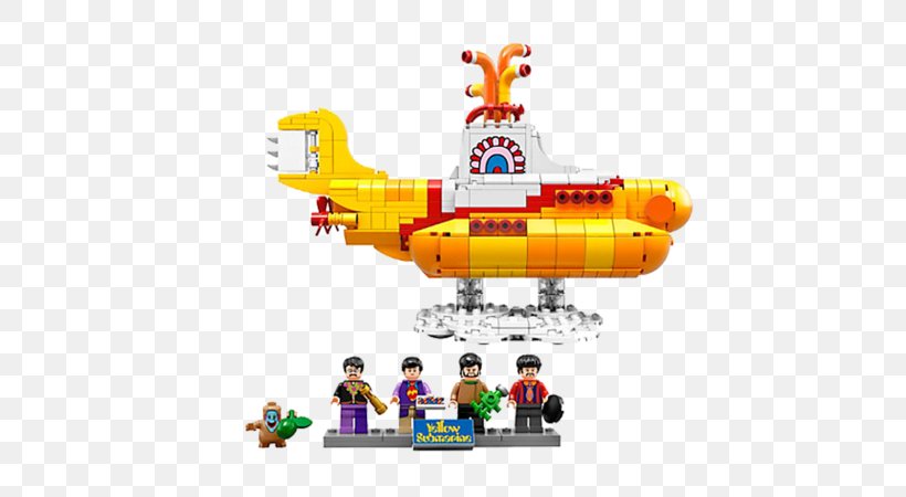 LEGO 21306 Ideas Yellow Submarine Lego Ideas The Beatles, PNG, 599x450px, Lego Ideas, Beatles, Lego, Lego Group, Lego Minifigure Download Free