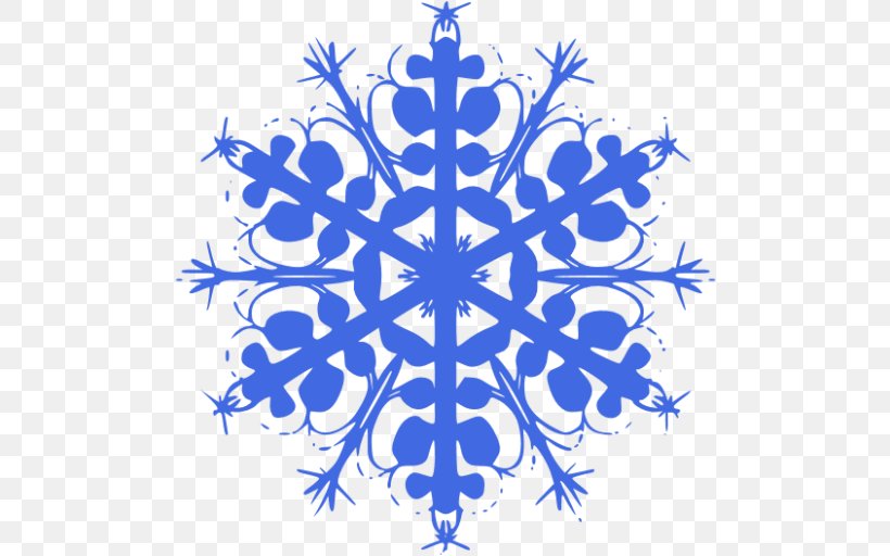 Vector Graphics Snowflake Clip Art Image, PNG, 512x512px, Snowflake, Art, Blue, Christmas Day, Electric Blue Download Free