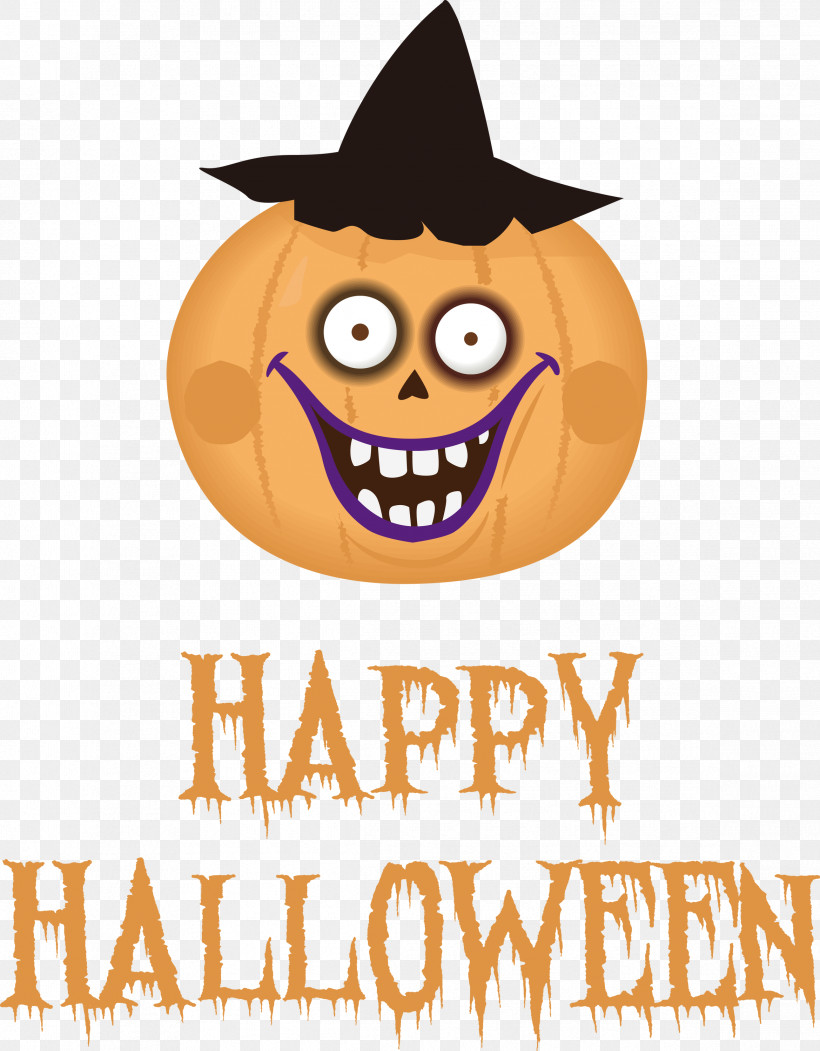 Happy Halloween, PNG, 2338x2999px, Happy Halloween, Cartoon, Happiness, Logo, Meter Download Free