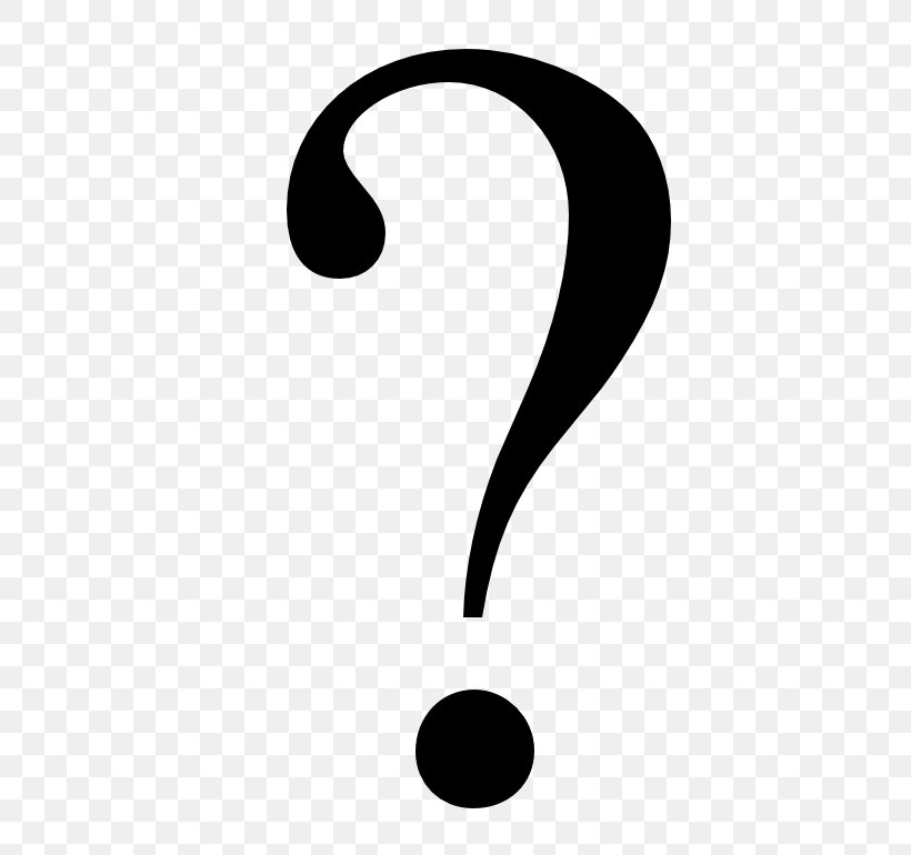 Question Mark Information Clip Art, PNG, 440x770px, Question Mark, Black And White, Brand, Character, Crescent Download Free
