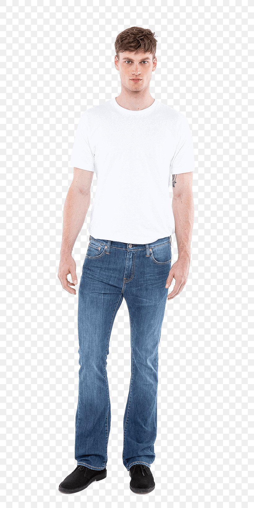 Jeans T-shirt Denim Slim-fit Pants, PNG, 667x1640px, Jeans, Abdomen, Blue, Clothing, Clothing Sizes Download Free