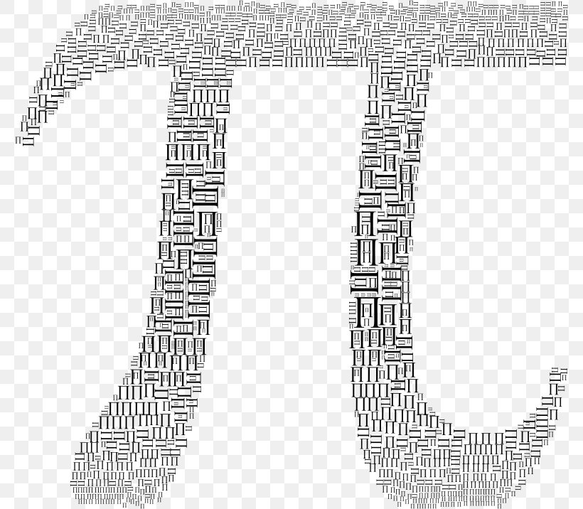 Mathematics Number Line Pi Negative Number, PNG, 778x716px, Mathematics, Black And White, Drawing, Fractal, Line Art Download Free