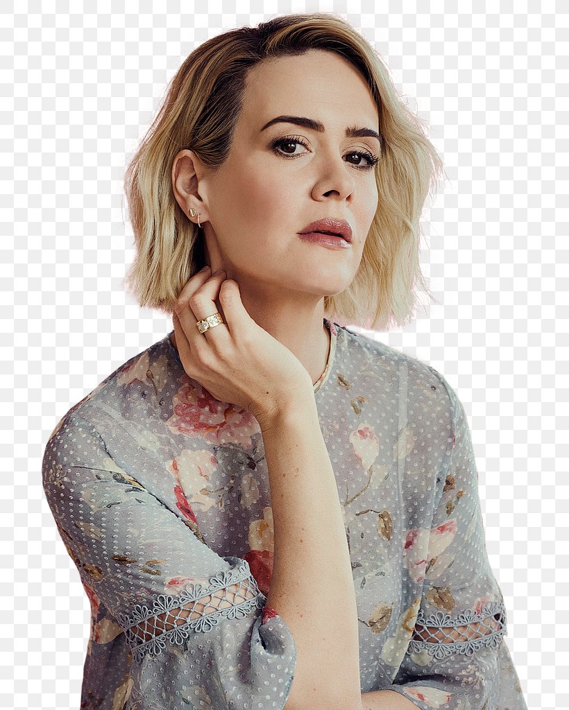 Sarah Paulson American Horror Story Actor Photography Television, PNG, 735x1024px, Watercolor, Cartoon, Flower, Frame, Heart Download Free