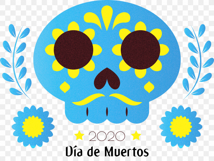 Day Of The Dead Día De Muertos, PNG, 3000x2263px, 2d Computer Graphics, 3d Computer Graphics, Day Of The Dead, Computer, Computer Graphics Download Free