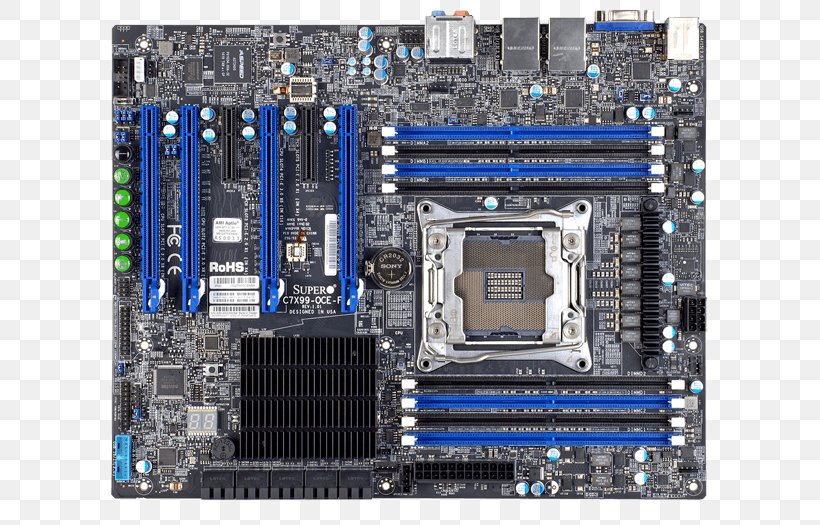 Motherboard Intel Computer Hardware SUPERMICRO Server Board MBD-X10SRA-F-O BOX MBD-X10SRA-F-O LGA 2011, PNG, 700x525px, Motherboard, Atx, Central Processing Unit, Chipset, Computer Component Download Free