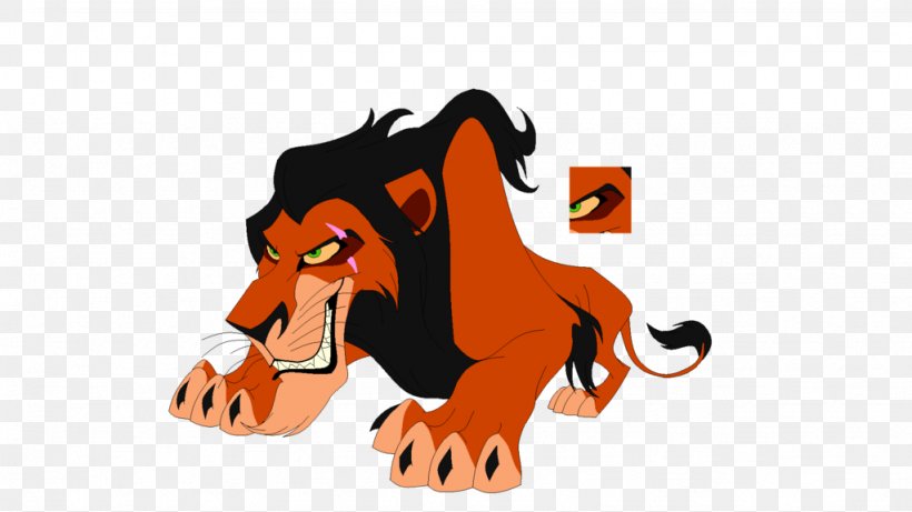 Scar Lion Simba Zira Mufasa, PNG, 1024x576px, Scar, Art, Big Cats, Carnivoran, Cartoon Download Free