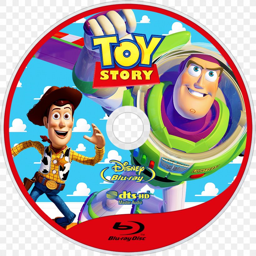 Toy Story Blu-ray Disc Lelulugu DVD Pixar, PNG, 1000x1000px, 3d Film, Toy Story, Animated Film, Area, Bluray Disc Download Free