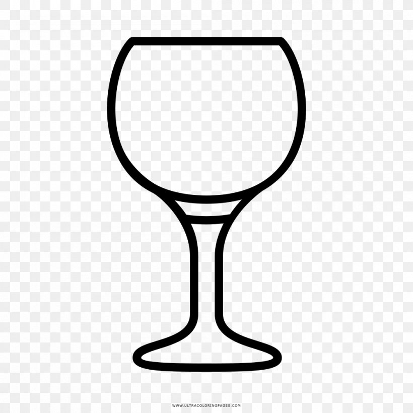 Wine Glass Drawing Cup Coloring Book, PNG, 1000x1000px, Wine Glass, Black And White, Bottle, Champagne, Champagne Glass Download Free
