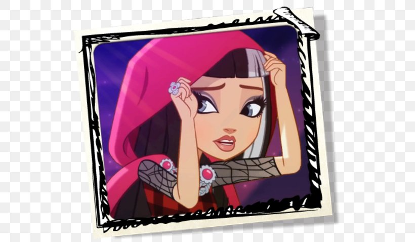 Ever After High Cherry Little Red Riding Hood Monster High, PNG, 550x478px, Watercolor, Cartoon, Flower, Frame, Heart Download Free