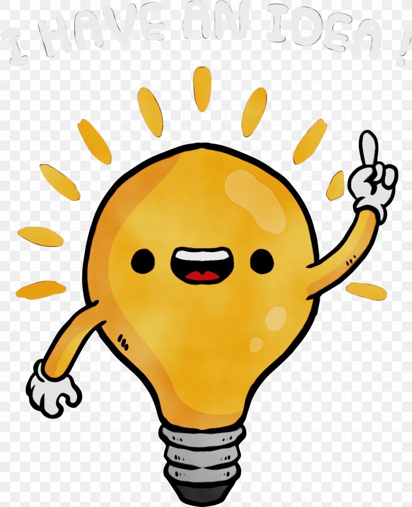 Light Bulb Cartoon, PNG, 1457x1795px, Watercolor, Cartoon, Electric Light, Emoticon, Happy Download Free