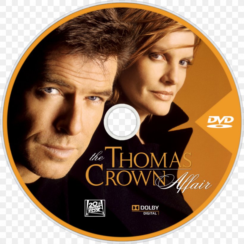 The Thomas Crown Affair Blu-ray Disc Pierce Brosnan Hollywood DVD, PNG, 1000x1000px, Thomas Crown Affair, Album Cover, Bluray Disc, Brand, Compact Disc Download Free