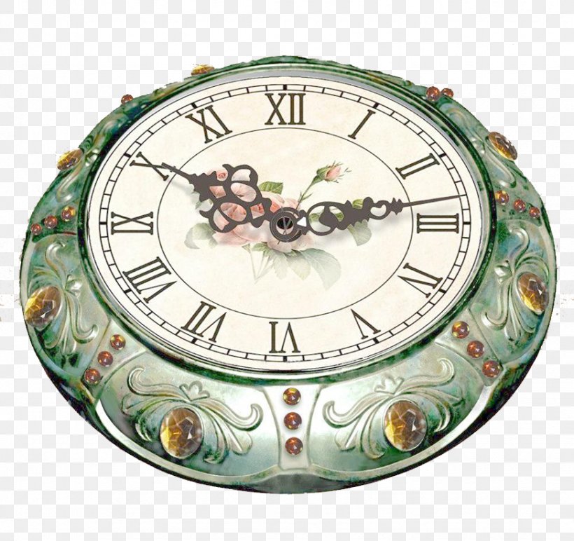 Download Clock, PNG, 873x822px, Clock, Computer Graphics, Floral Clock, Home Accessories, Motif Download Free