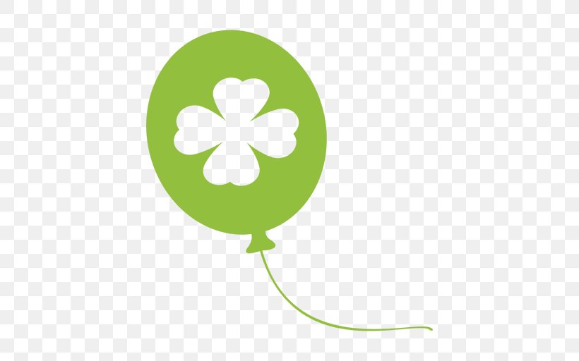 Saint Patrick's Day Clover Clip Art, PNG, 512x512px, Saint Patrick S Day, Balloon, Birthday, Clover, Flower Download Free