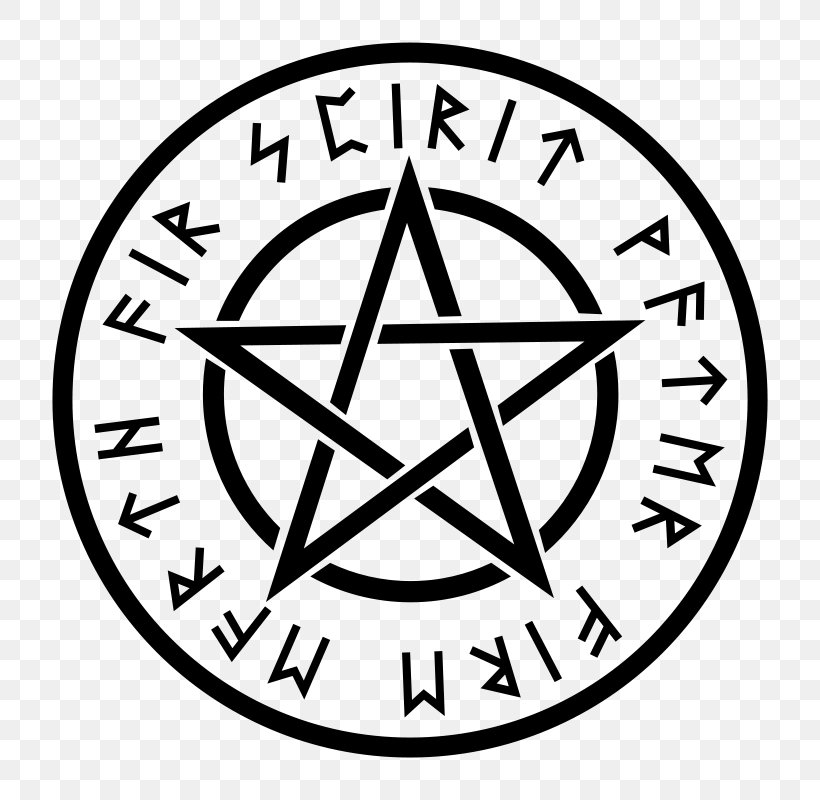Wicca Pentagram Pentacle Witchcraft Classical Element, PNG, 800x800px, Wicca, Air, Area, Black And White, Brand Download Free