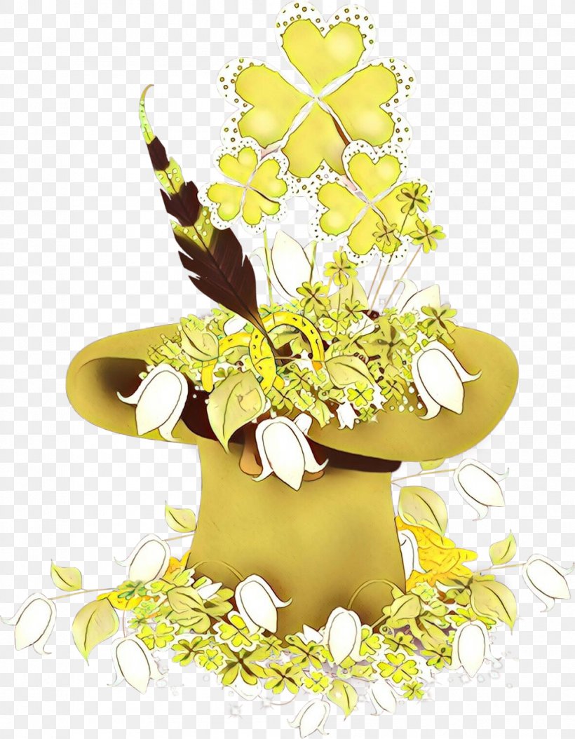 Yellow Flower Cut Flowers Plant Clip Art, PNG, 995x1280px, Cartoon, Bouquet, Cut Flowers, Floristry, Flower Download Free