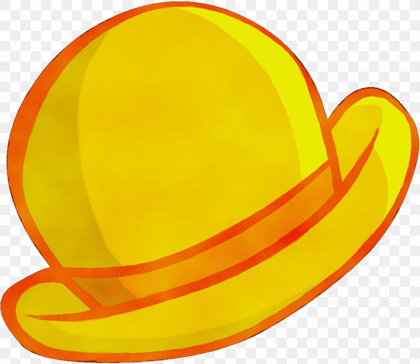 Yellow Hat Headgear Costume Hat, PNG, 895x777px, Watercolor, Costume Hat, Hat, Headgear, Paint Download Free