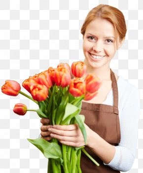 Girl-flower - Floristry Flower Bouquet Gift Flower Delivery PNG