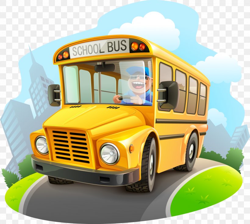 School Bus, PNG, 1987x1780px, Bus, Automotive Design, Brand, Cartoon, Commercial Vehicle Download Free